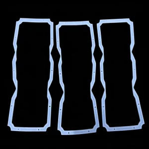Haochuan Custom Leak proof Silicone Rubber Sealing Ring Non standard Waterproof Gasket for Industrial Pipe Valve OEM Factory