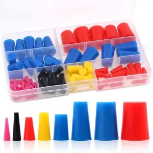 Heat Resistance Silicon Rubber Plug Chemical Resistant Rubber Caps Rubber Hole Plugs