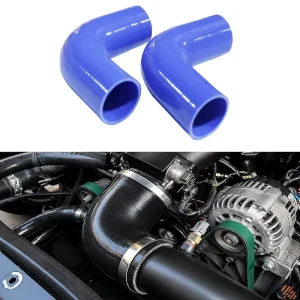Heat Resistant 90 Degree Turbo and Radiator Silicone Rubber Hose with Aramid Fabric Reinforcement