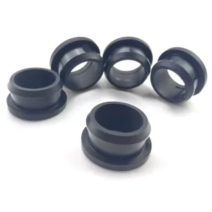 Heat Resistant Food Grade Silicone Cable Grommet Airtight Snap Bushing with Valve Sleeve