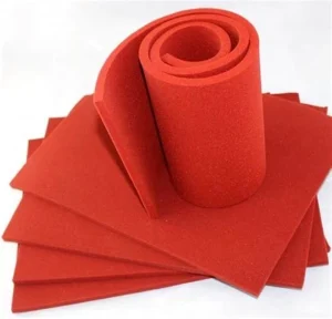 Heat Resistant Rubber Foam Sheet Silicone Foam Board