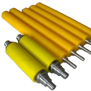 Heat Resistant Silicone PU Rubber Roller for Industry