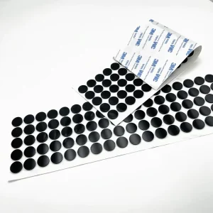 Heat and Friction-Resistant Black Self-Adhesive EVA Silicone Rubber Feet Pads