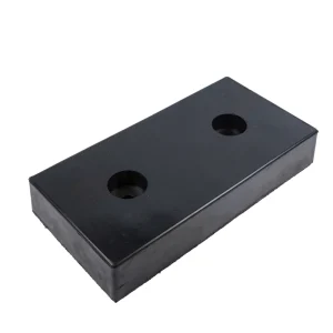 Heavy Duty 14.5kg 500*250*90mm Rubber Wall Bumper Dock Leveler Bumper for Roadways