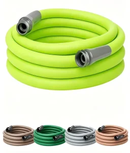Heavy Duty 5 8 Inch PVC High Pressure Water Hose UV Resistant Flexible Garden Hose for Car Wash