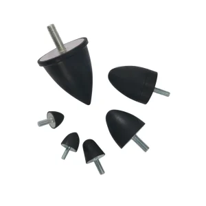 Heavy Duty Anti-Vibration Rubber Foot Pads Screw Mount Industrial Shock Absorbers for CNC Machines and Compressors