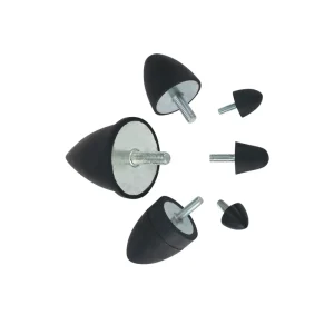 Heavy Duty Anti-Vibration Rubber Foot Pads Screw Mount Shock Absorbers for CNC Machines Generators and Compressors