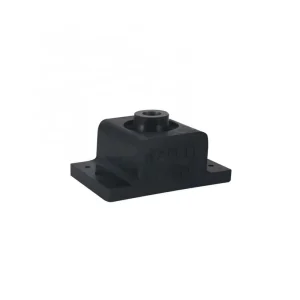 Heavy-Duty E-Type NR and Metal Anti-Vibration Mount Damper Pads Rubber Feet Blocks -40 to 80 ROHS
