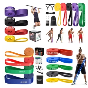 Heavy Duty Elastic Training Band for Fitness Exercises Sport Strength Pull up Assist Bands Made of Rubber Pull up Exercise Bands