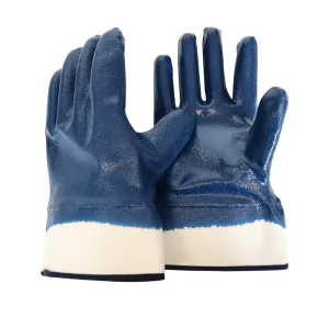 Heavy Duty Electric Welding Gloves Thickened Labor Protection Water Proof Oil Resistant Free Samples Safety Rubber Gloves