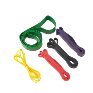 Heavy Duty Exercise Stretch Fitness Resistance Band Pull Up Assistance Bands Set 5 Loop Fitness Accessories