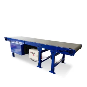 Heavy-Duty Flat Belt Conveyor for Commercial Freight