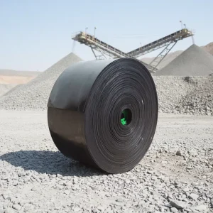Heavy-Duty High-Tensile Nylon Conveyor Belt, Anti-Static, Fire-Resistant, and Oil-Resistant, for Industrial Material Handling