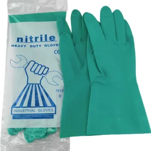 Heavy Duty Industrial Nitrile Gloves Oil-resistance Acid Alkali Resistance Chemical Protection Labor Protection Nitrile Gloves