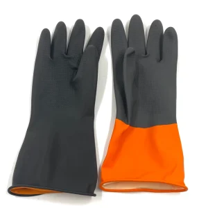 Heavy Duty Industrial Rubber Safety Gloves Protective Working Gloves