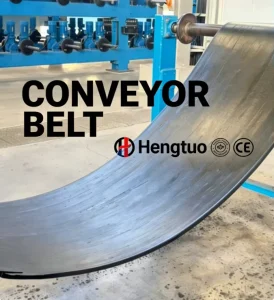 Heavy Duty Mining Industrial Rubber Belt Conveyor for Stone Crusher Aggregate Sand Gravel OEM Custom CE Certified Conveyor Belt