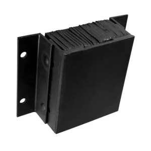 Heavy Duty Rubber Steel Face Laminated Dock Bumper Loading Bay Rubber Buffer Blocks Wall Protection