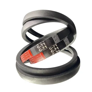 Heavy Duty Rubber Transmission Wrapped V Belt for Industrial Machinery