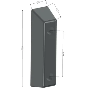 Heavy Duty Truck Rubber Bumper Block Anti Collision Buffer for Cargo Van Door & Body OE 08308