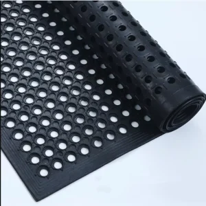Heavy-Duty Wear-Resistant Custom-Cut Rubber Boat Deck Mat