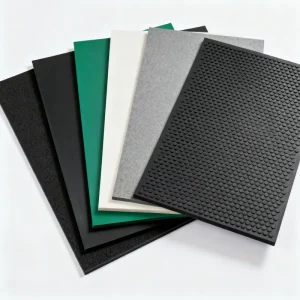High Abrasion Resistant Heat Resistant Rubber Sheet 10-50mm Thick Shockproof EPDM/NBR Rubber Mat with Cutting Service