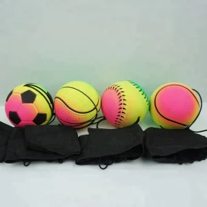 High Bouncing Rubber Ball Rubber Wrist Ball