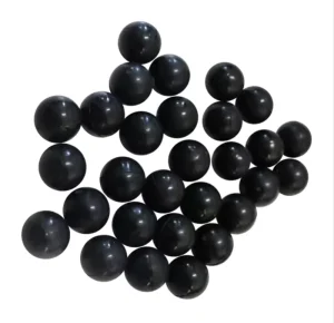 High Bouncy 35mm 50mm Solid Rubber Balls with High Temperature Resistance and Custom Color for Vibrating Screen juquan Brand