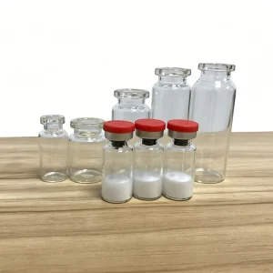 High Clarity Sterilized Glass Storage Vial Universal Cylinder Shape for Preserving All Types of Lyophilized Powder
