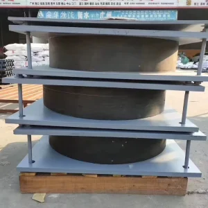High-Damping Elastomeric Seismic Isolation Rubber Bearing Pad for Bridges and Buildings