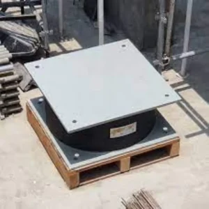 High-Damping Laminated Rubber Bearing for Bridge Construction