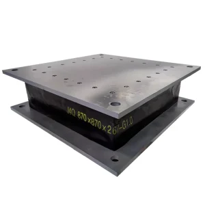 High-Damping Lead-Core Rubber Seismic Isolation Bridge Bearings for Building Support