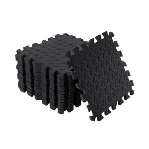 High Density EVA Rubber Foam Fitness Mat with Non Slip Base for Indoor Sports Gym Workout and Body Support