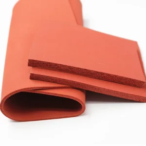 High Density Foam Silicone Rubber Pad with Adhesive 3mm Foaming Board for Industrial Use Silicone Rubber Sponge Sheet