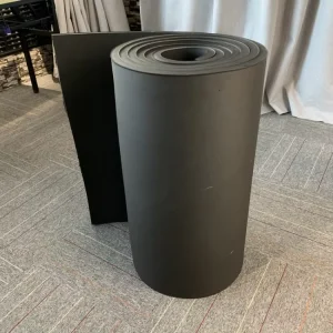 High Density Rubber Foam Board Roll Durable and Waterproof Building Insulation Materials