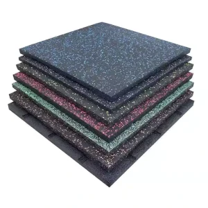 High-Density Rubber Gym Floor Mat Anti-Slip Anti-Noise