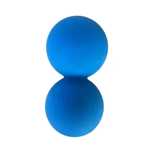 High Density Yoga Solid Double Lacrosse Ball Peanut Silicone Massage Ball