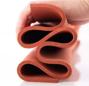 High Elasticity High Temperature Resistance Silicone Foam Sponge Rubber Sheet