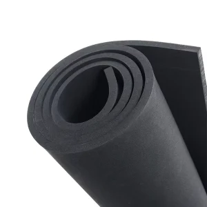 High Elasticity High Temperature Resistant Rubber Sponge Sheet Oil Resistant CR Neoprene Rubber Foam