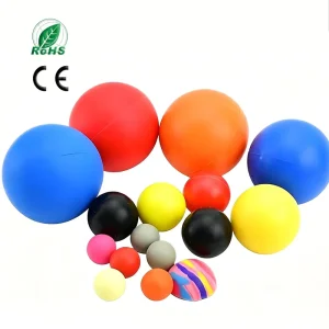 High Elasticity Silicone Balls Perforated Positioning Balls Custom made Molds for Special Ball Used in Water Pump and Valve Seal