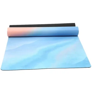 High End Custom Anti Slip Oval Arch Pill Shape Natural Rubber Yoga & Pilates Mats