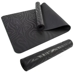 High End Eco Friendly Custom Print Exercise Fitness Non Slip Premium Craftsmanship Pu Natural Rubber Yoga Mat