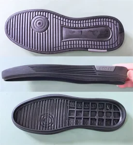 High Flexibility Casual Shoe Soles Natural Ripple Rubber Shoe Sole