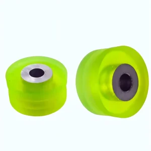 High Load Polyurethane Coated Wheel for Warehouse Handling Systems Silicone Wheel Rubber Coated Roller