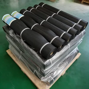 High Performance Industrial Rubber Sheet NR SBR Neoprene Shock Absorption Custom Size Industrial Rubber Roller Lining