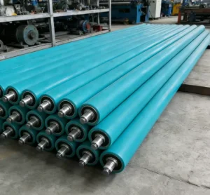 High Precision Polyurethane PU Rubber Rollers for Printing Industry Excellent Wear Resistance