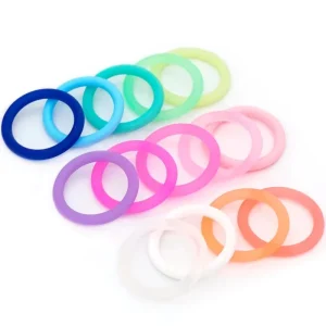 High Precision Waterproof Black O Seal Ring Encapsulated Rubber O rings Custom Silicone Rubber Oil Sealing O Ring