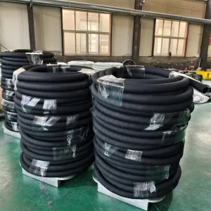 High-Pressure Cloth-Braided Engine Oil Rubber Hose -20 to 100°C Hydraulic Oil Water and Air Delivery Hose