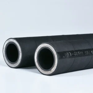 High Pressure Hydraulic Rubber Hose SAE100 DIN EN 853 1SN 2SN 4SP, 6.0mm Wall Thickness, -40C to +100C, NBR