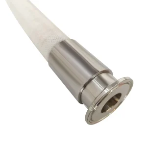 High Pressure Oxygen and Beer Milk Assembly Silicone Hose, Platinum Cured, Steel Wire Reinforced