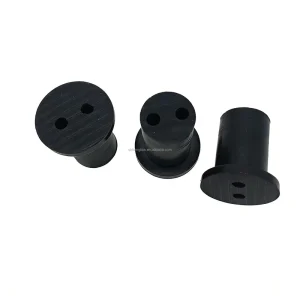 High Pressure Resistant Silicone Plugs Custom Explosion Proof Mechanical Through Hole Rubber Stoppers Industrial Use